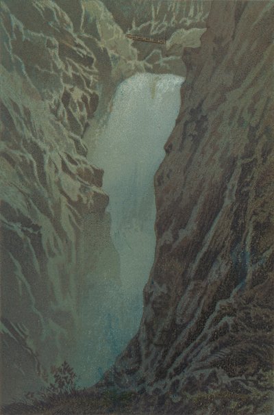 Chute du Handeck au clair de lune - Unbekannt Unbekannt